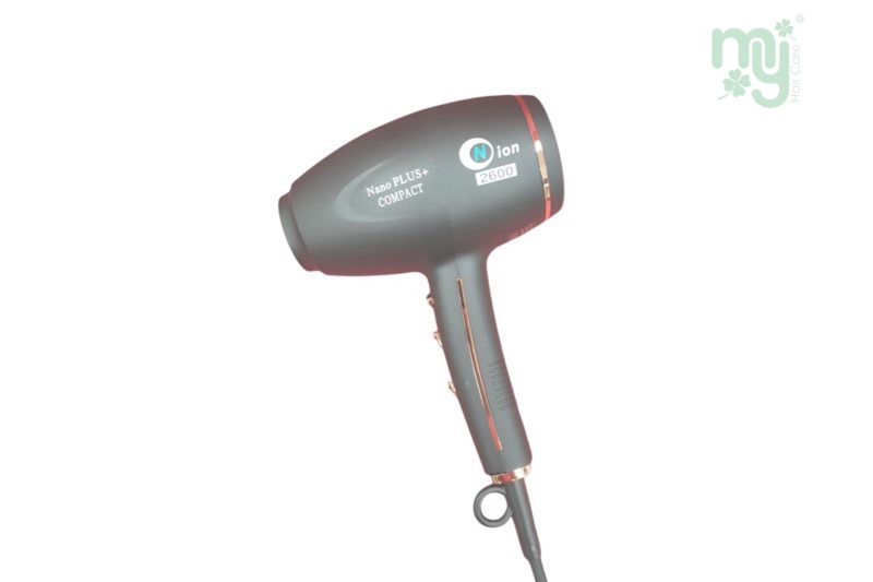 Nano Plus+ 2600 Compact Ionic Professional Hair Dryer Super Light 2000W Powerful Airflow